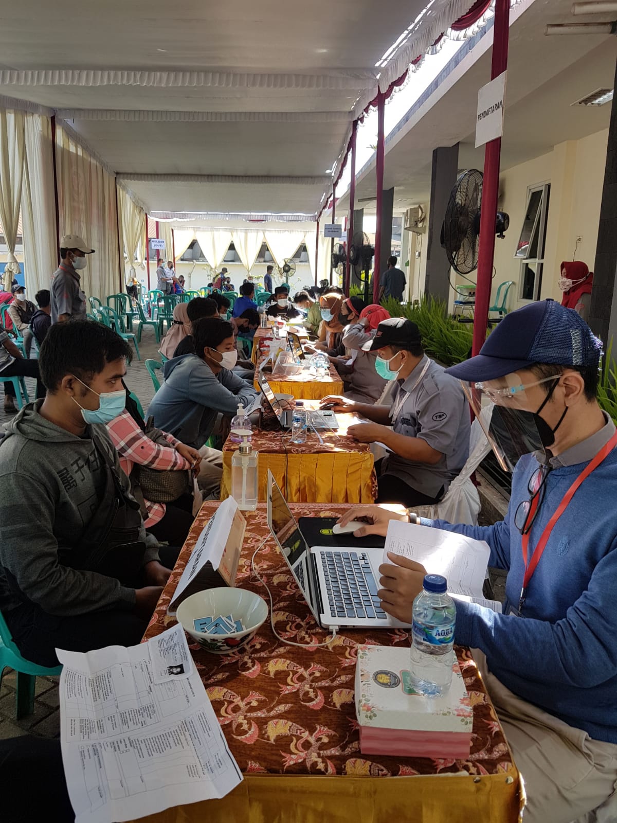 Vaksinansi Booster Massal — PT Tri Sinar Purnama x Kodim 0715 Kendal