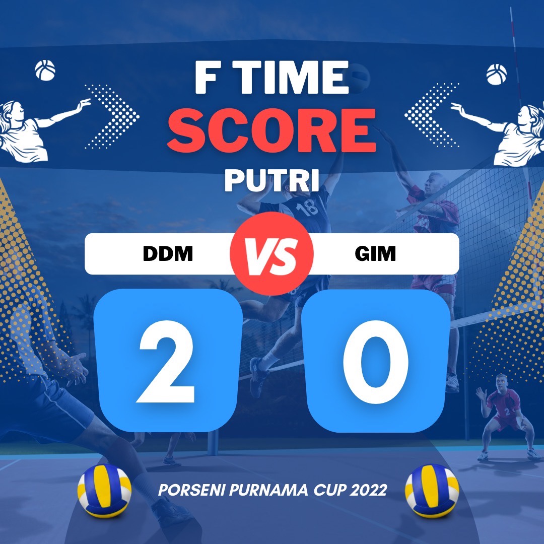 LiveReport Pertandingan Volley Putri – First Match