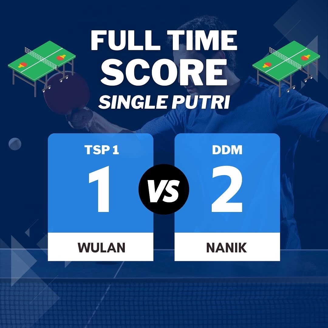 LiveReport Cabor Tenis Meja Porseni Purnama Grup 2022 – Pertandingan Kedua