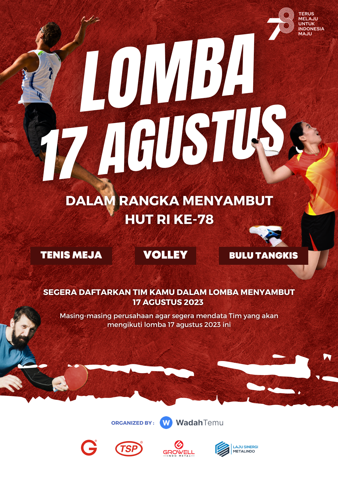Lomba Peringatan HUT RI 78 Purnama Grup